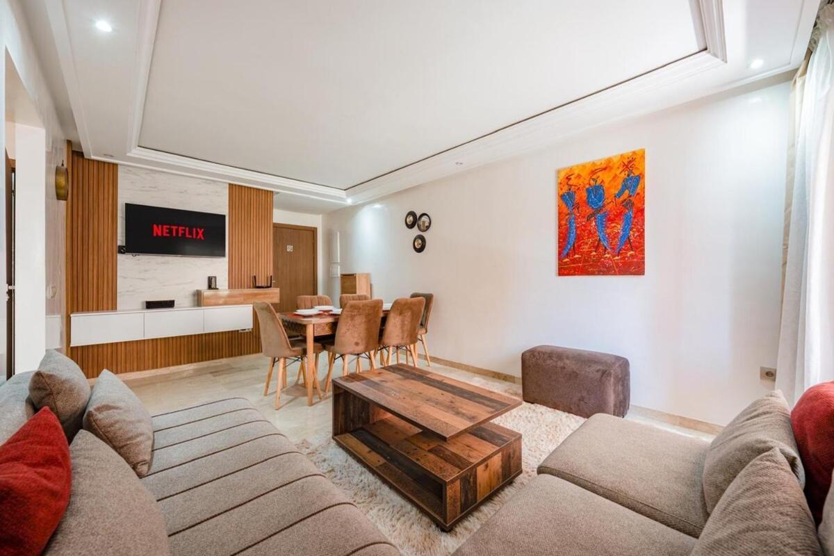 Appartement De Prestige Gueliz Kasbel 212 Marraquexe Exterior foto